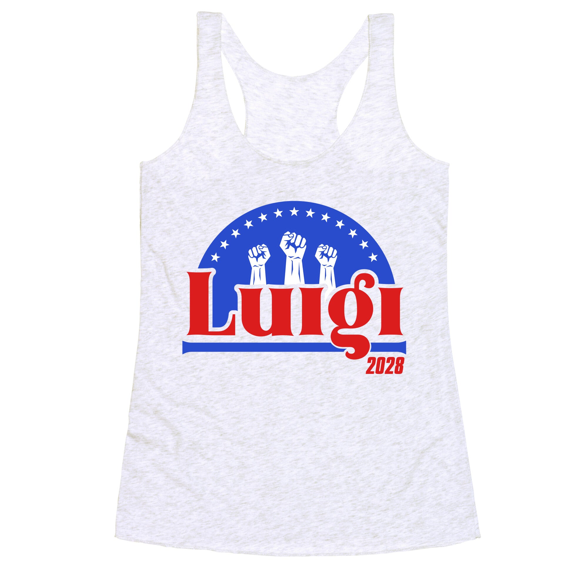 Luigi Mangione 2028 Racerback Tank